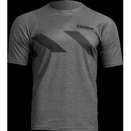 THOR Assist Hazard Short-Sleeve Jersey - Charcoal/Heath