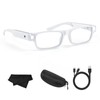 200% Magnifying Glasses with Light, Hands Free Head Magnifier Eyeglasses