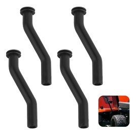 4PCS Vacuum Hose OEM#593998 797408,3In Lawn Hose Compatible with Briggs and Stratton 401577 405577 445677 406777 John Deere Craftsman Husqvarna