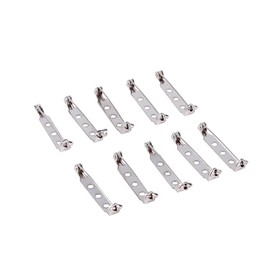Yosoo Health Gear Broche de Pasador de Seguridad Plateado, 50 Pasadores de 32mm para Joyería
