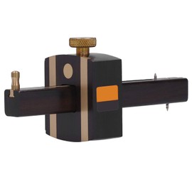 Marhynchus 8in Mortise Gauge Woodworking Marking Gauge Ebony Scribe Sign Scraper, Adjustable Screw Cutting Gauge European Woodworking Tools Painting Construction Tools, Scrapers