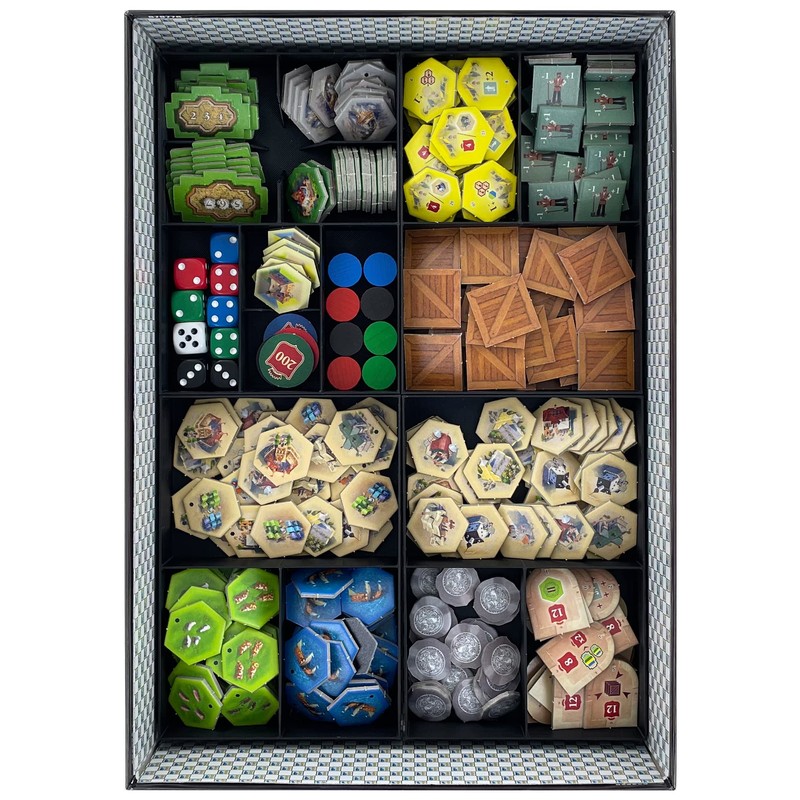 Feldherr Organiser Compatible with The Castles of Burgundy - Basic