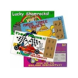Hepkat Provisioners 4 Fake Lottery - Lotto Tickets