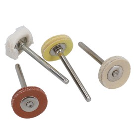 Loose Mini Rotary Polishing Cleaning Buffing Bonnet Set 3.1mm Mandrel 16pc