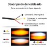 Faros De Lupa De Doble Color De 120w Para Auto,