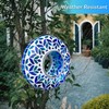 Lily's Home 8" Mosaic Hanging Bird Feeder with 10" Wire
