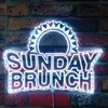 ADVPRO Sunday Brunch Breakfast Lunch RGB Dynamic Glam LED Sign