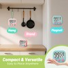 Glochin 2 Pcs Digital Timer for Kids, Magnetic Countdown Kitchen