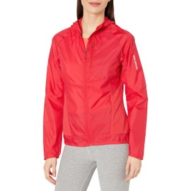 Salomon Women's BONATTI Cross FZ Hoodie, Jalapeno Red, XL