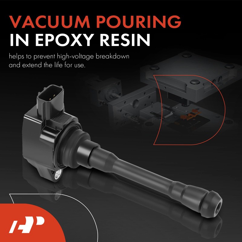 A-Premium Engine Ignition Coil Pack Compatible with Nissan Versa 2020-2021,