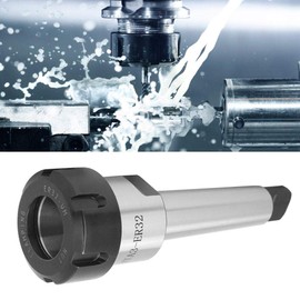 Collet Holder with Morse Taper, MTA3-ER16-M12 / MTA3-ER20-M12 / MTA3-ER25-M12 / MTA3-ER32-M12 High Precision CNC Milling Carbon Steel Parts [MTA3-ER32]