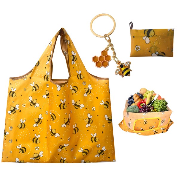 Kaslaider Foldable Reusable Shopping Bag, 50 x 68 cm Shopping