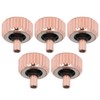 5pcs Professional Replacement Watch Crown Rose Gold Watch Crown Repairing
