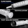 6 Pack 60ml/cc Plastic Syringe Large Syringes Catheter Tip Sterile