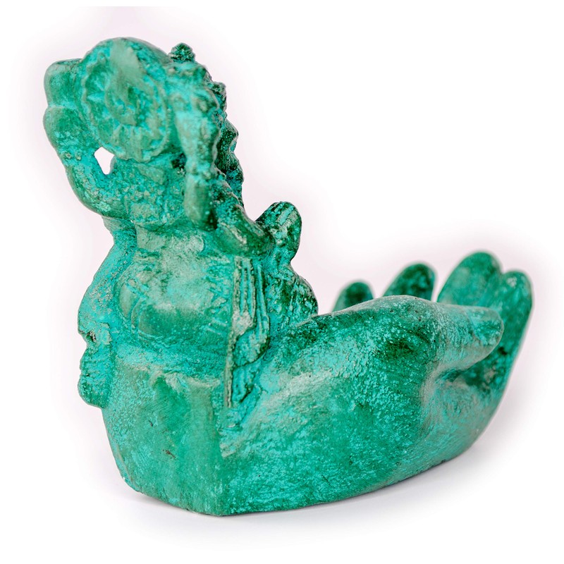 Fahome Ganesha Soap Dish Stone Soap Holder Sculpture Figurine Giving