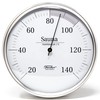 Fischer 198.01 Sauna Thermometer 160 mm Sauna Bimetal Thermometer Stainless