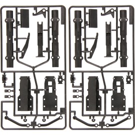 Tamiya Big Truck Parts TROP.25 semi-trailer carbon reinforced matte axle 56 525 Tamiya