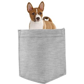 Basenji in Pocket Fridge Car Magnet Bumper Sticker App Size 4"x7"