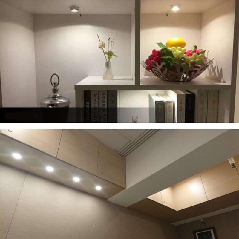 Scpopfer LED Spotlight with dimmer Indoor Mini Ultra-Thin 5V USB