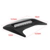 sourcingmap 2 Pcs Black Plastic Auto Car Hood Air Flow