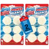 Duzzit Power Bleach Toilet Block White, Loo Deodoriser, Cistern Block,