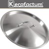 Shiny Stainless Steel Pan Cover Lid for all types of