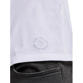 TOM TAILOR Men's Crew Neck T-Shirt in a Double Pack (Pack of 2), White