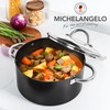MICHELANGELO Stock Pot with Lid, Nonstick Cooking Pot, 6 Quart