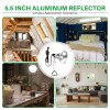 Simple Deluxe 12-Pack Clamp Lamp 5.5 Inch Aluminum Reflector (no