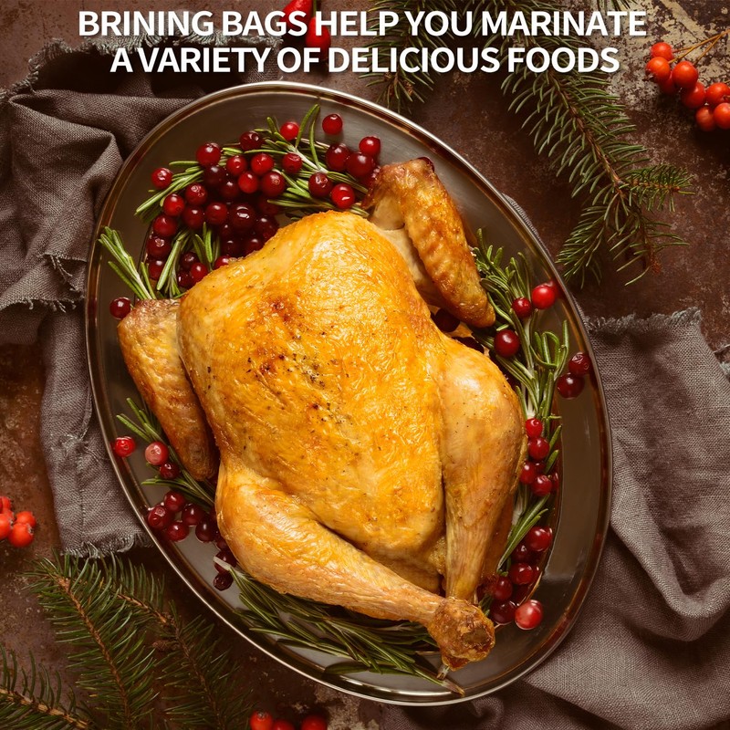 QPMR Turkey Brining Bags Set of 3 - Extra Large