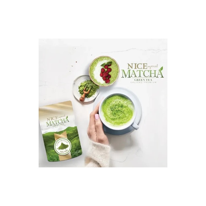 Te Matcha Ceremonial Nice 100 Puro Green Tea 70 Grs