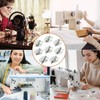 ZephyrCraft 8 Pcs Sewing Machine Accessories, Rolled Hem Presser Foot