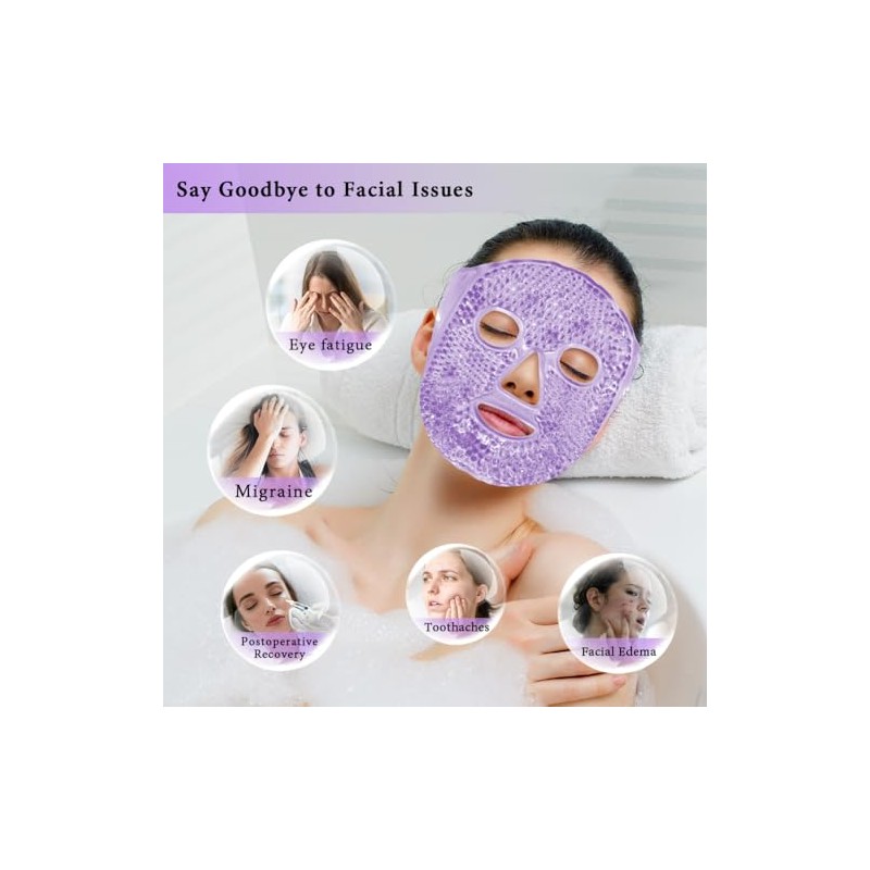 my novel things Mascarilla de Hielo Y 2 Paquetes de
