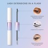 Kiss Falscara Bond & Seal Eyelash, Transparent