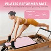 Non-Slip Pilates Reformer Mat, 2mm Thick Pilates Reformer Machine Cover