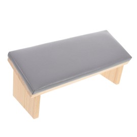 Ipetboom Beveled Hand Pillow Nail Supplies Nail Practice Stand Nail Salon Supplies Dust Collector for Nails U Shaped Arm Rest Nail Tech Manicure Hand for Nails Nail Duster Armrest Wood