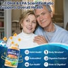 Vegan Omega 3 Gummies for Adult 40+: 1280mg Omega-3 Fatty