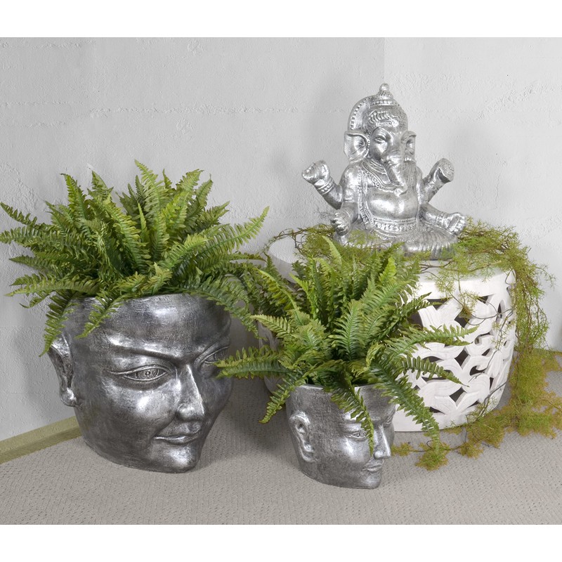 AFD Home Face Flower Pot M Silver