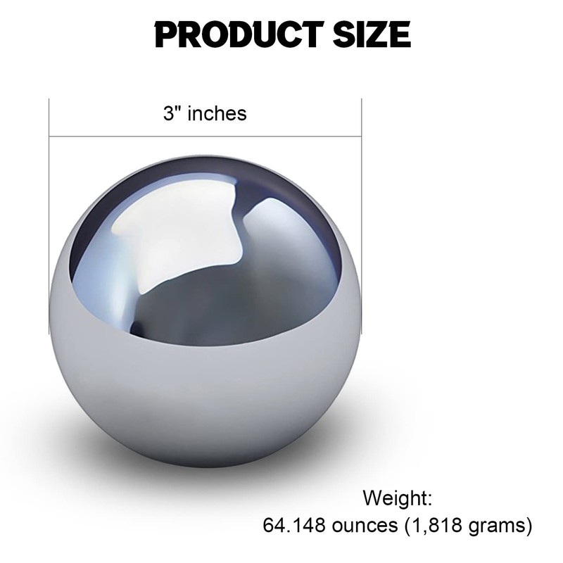 3" (76.2mm) Ball Bearing Solid Steel Balls Precision Balls