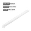 QUARKZMAN Polypropylen-Seilgeflecht 30M/98.4ft 3/16" 4mm Weiß für den Innen- und