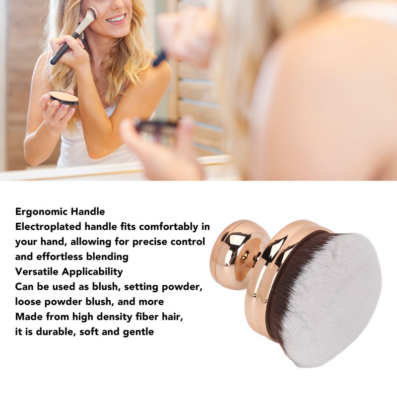 Mushroom Head Makeup Brush Fluffy Face Foundation Blush Large Head
