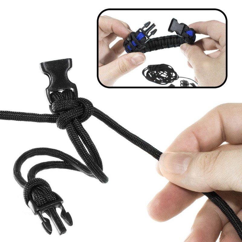 Craft County 200 Piece 3/8" Contoured Side Release Plastic Buckles