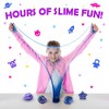 (Galaxy) - Original Stationery Mini Galaxy Slime Kit with Glow