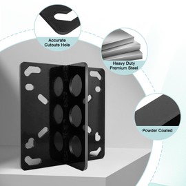 W41034 Engine Stand, Engine Lift Plate, 1/2 Ton (1,000 Lbs.) Capacity Universal Engine Lift Plate (Black)