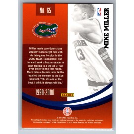 2015 Panini Collegiate Florida Mike Miller #65