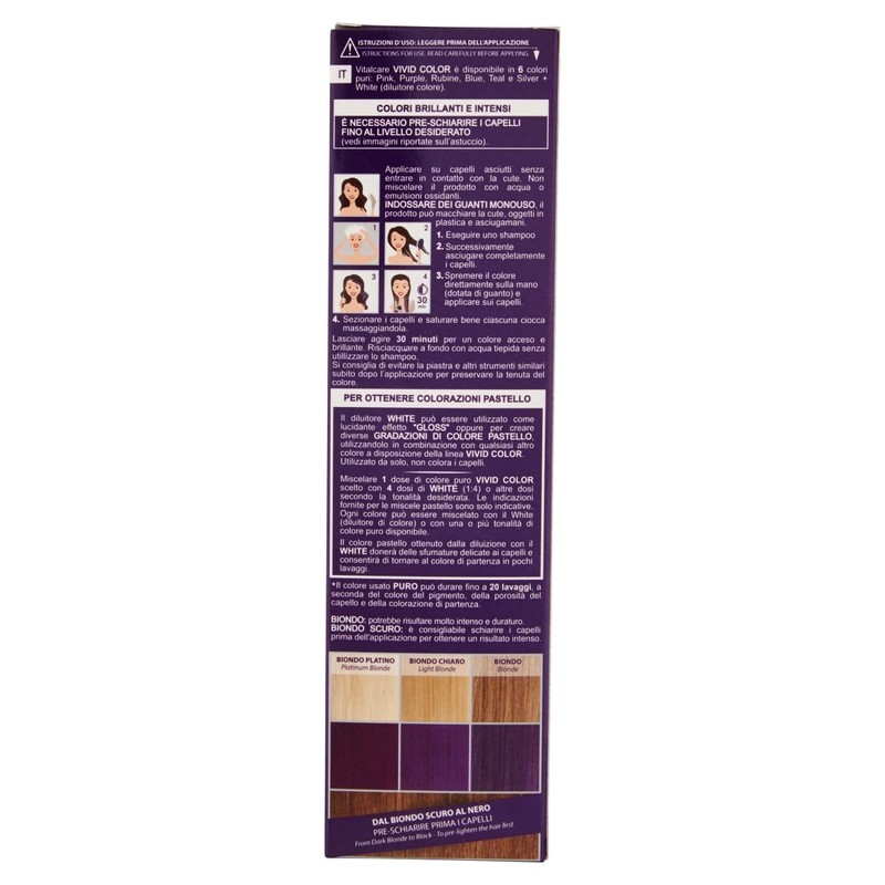 Vitalcare | Vivid - Professional Semi Permanent Dyeing Dye Direct