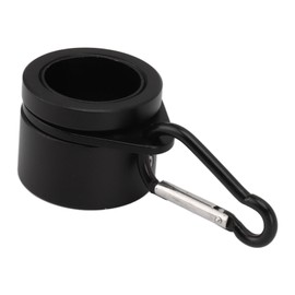 Flag Pole Kit, Rotating Flapole Mounting Rings G3/4 ID with 2 Hooks for Flagpole (Black)