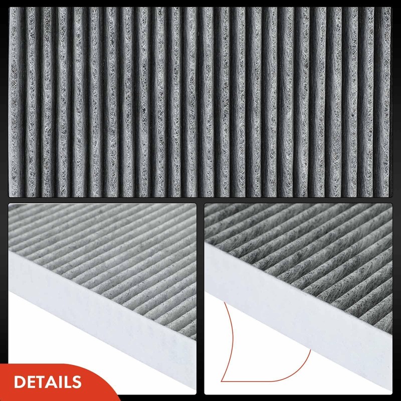 A-Premium 2 filtros de aire de cabina con carbón activado