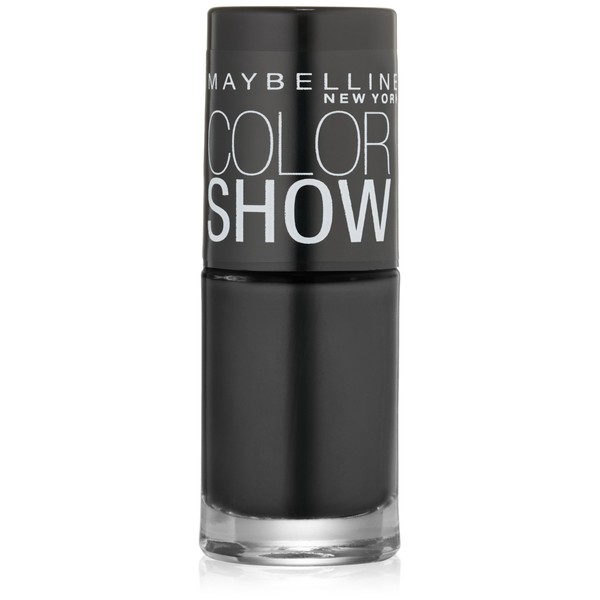 Maybelline New York Color Show Nail Lacquer, Onyx Rush, 0.23 Fluid Ounce