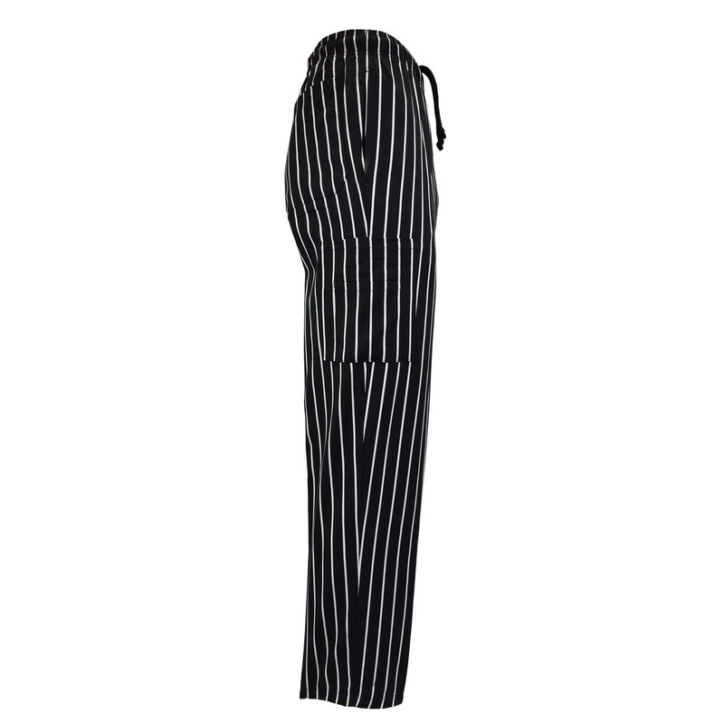 Natural Uniforms Chalkstripe Chef Cargo Pants (3-Pack, Large)